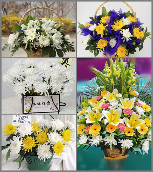 安徽芜湖市无为县福渡镇黄金坝村白事提篮配送